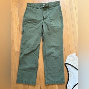 Old Navy Olive Green Cargo Pants for Women
